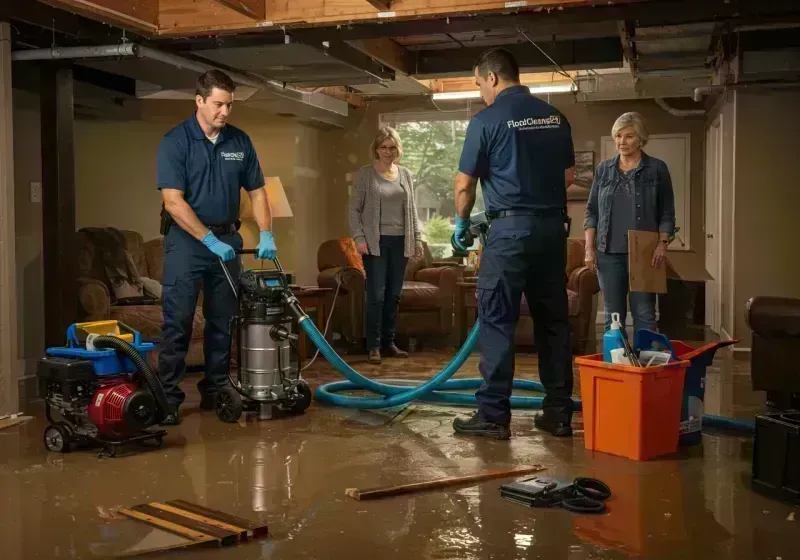 Basement Water Extraction and Removal Techniques process in Merchantville, NJ